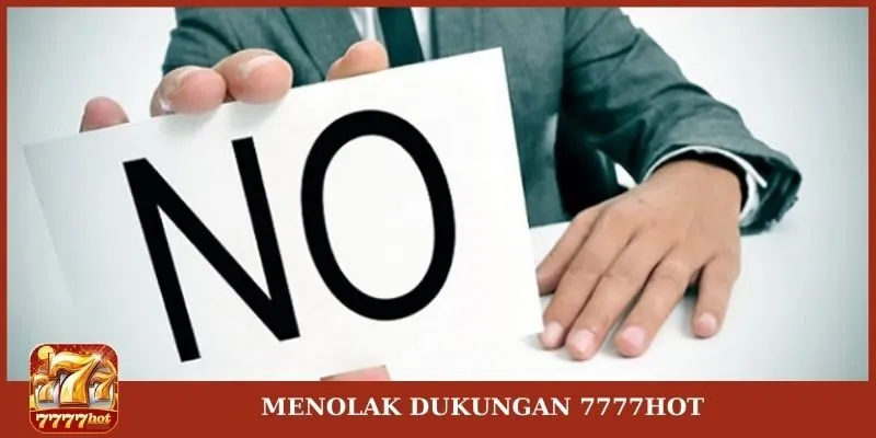 Pelanggaran Ketentuan Akan Ditolak Dukungan